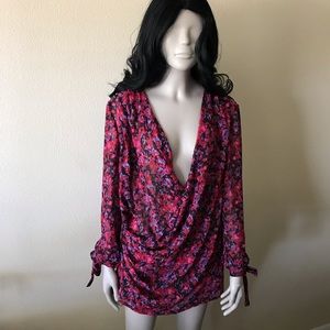NEW! Never Worn Fuchsia Multicolored